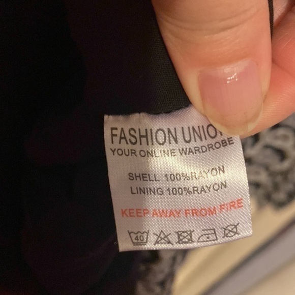 Fashion union floral cold shoulder blouse - Picture 6 of 6